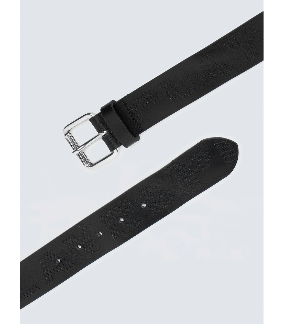 ロゴレザーベルト 詳細画像 ブラック 2